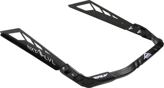 NXT LVL REAR BUMPER FLAT BLK POL AXYS 163 S/M NXPRB225-FBK/BLK image 1