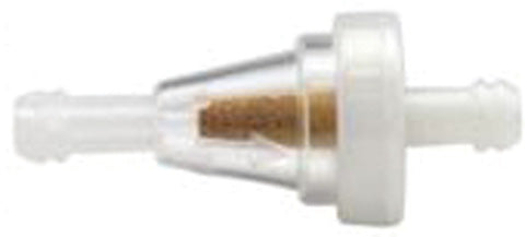 SPI IN-LINE FUEL FILTER W/ BRASS SCREEN 1/4