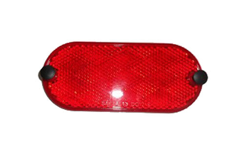 OVAL SECURITY REFLECTOR (FASTENER INCLUDED)