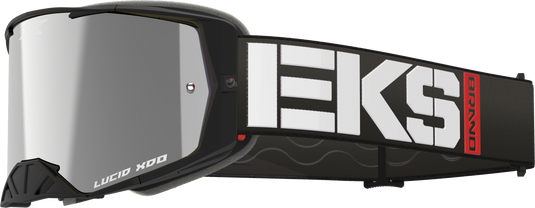 LUCID CALIBER GOGGLE BLACK SILVER MIRROR LENS 067-12030 image 1