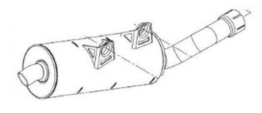 REPLACEMENT MUFFLER BRP