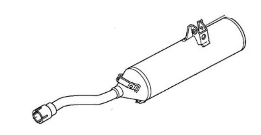 REPLACEMENT MUFFLER HONDA