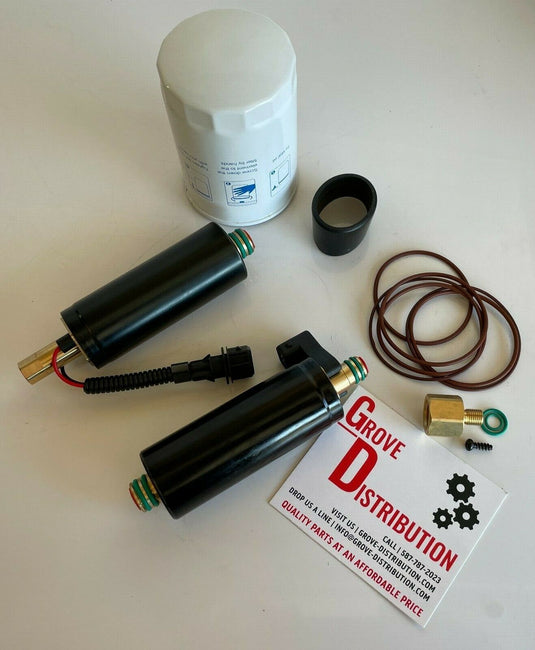 FUEL PUMP REBUILD KIT FOR VOLVO PENTA DPX415XEFS HI LOW w/ Filter