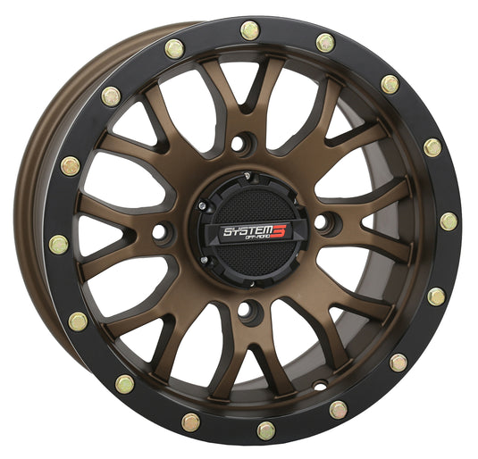 ST3 WHEEL 20X7 4+2.5 (+10MM) 4/156 MATTE BRONZE/BLACK 20S3-1256 image 1