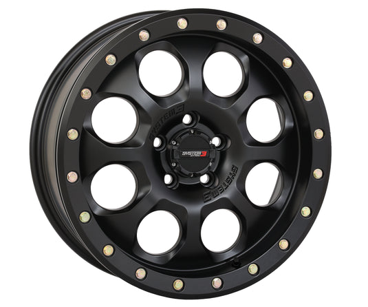 SB7 BL WHEEL 18X7 4+3 (+20MM) 4/156 MATTE BLACK 18S3-7556 image 1