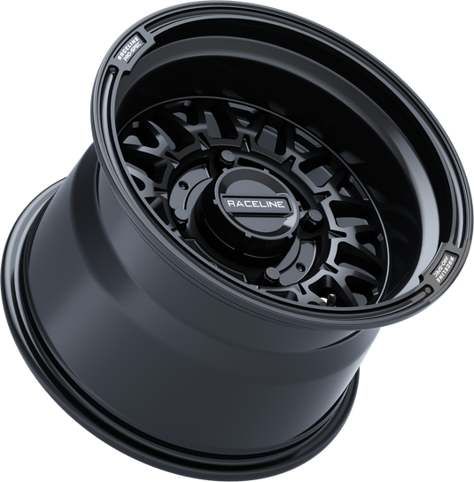 RACELINE OMEGA 15X10 4/137 5+5 (0MM) GLOSS BLACK A13GB-51037-00 image 2