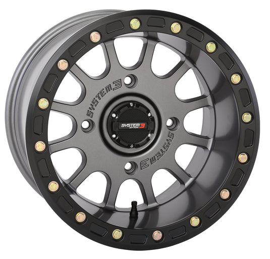 SB5 BL WHEEL 15X10 5+5 (-5MM) 4/156 MATTE GUNMETAL GREY 15S3-56561 image 1