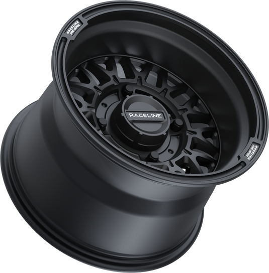 RACELINE OMEGA 15X10 4/137 5+5 (0MM) SATIN BLACK A13B-51037-00 image 2