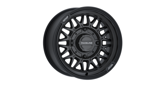 RACELINE OMEGA 14X7 4/156 5+2 (+10MM) SATIN BLACK A13B-47056+10 image 1