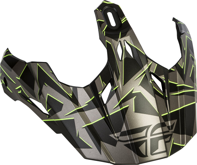 TREKKER NOVA HELMET VISOR GREY/HI-VIS 73-3115 image 1