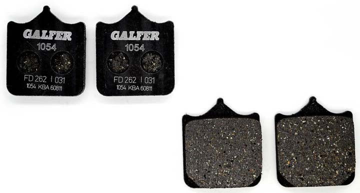 Load image into Gallery viewer, BRAKE PADS SEMI METALLIC FD262G1054 FD262G1054 image 2
