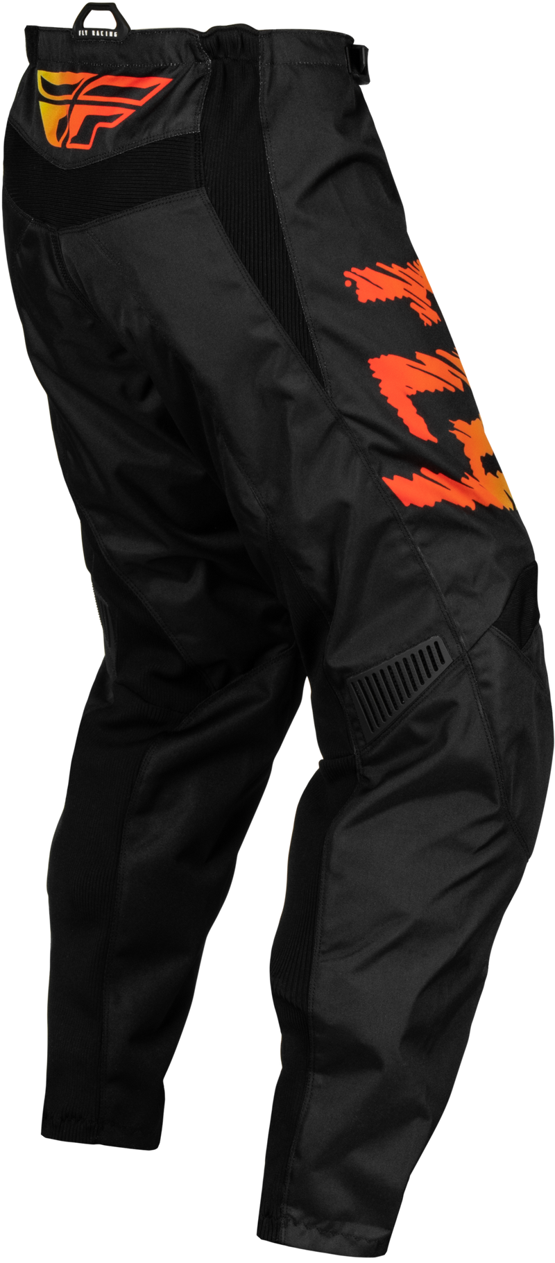 Load image into Gallery viewer, YOUTH F-16 PANTS BLACK/YELLOW/ORANGE SZ 18 377-23118 image 3
