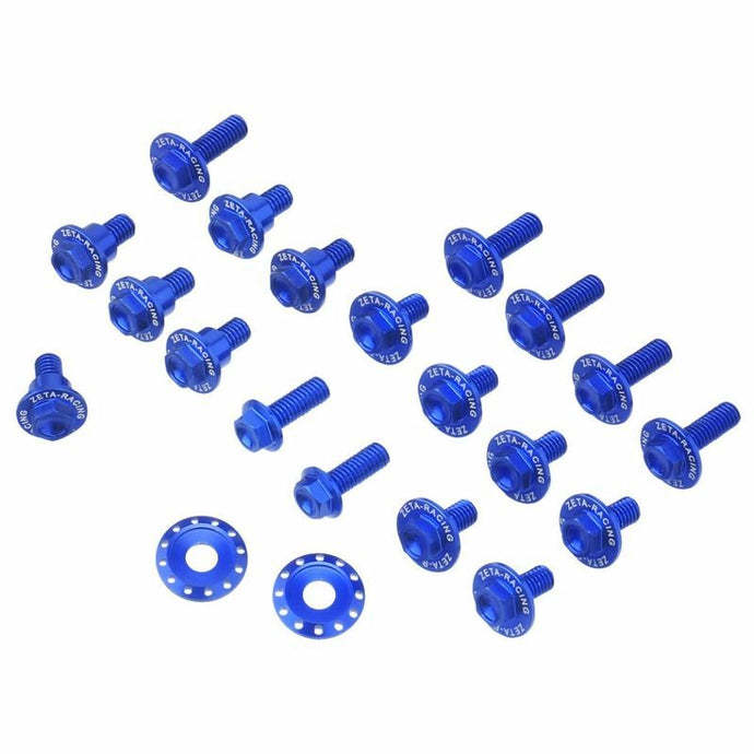 ALUMINUM BOLT KIT YAM BLUE ZE88-5656 image 1