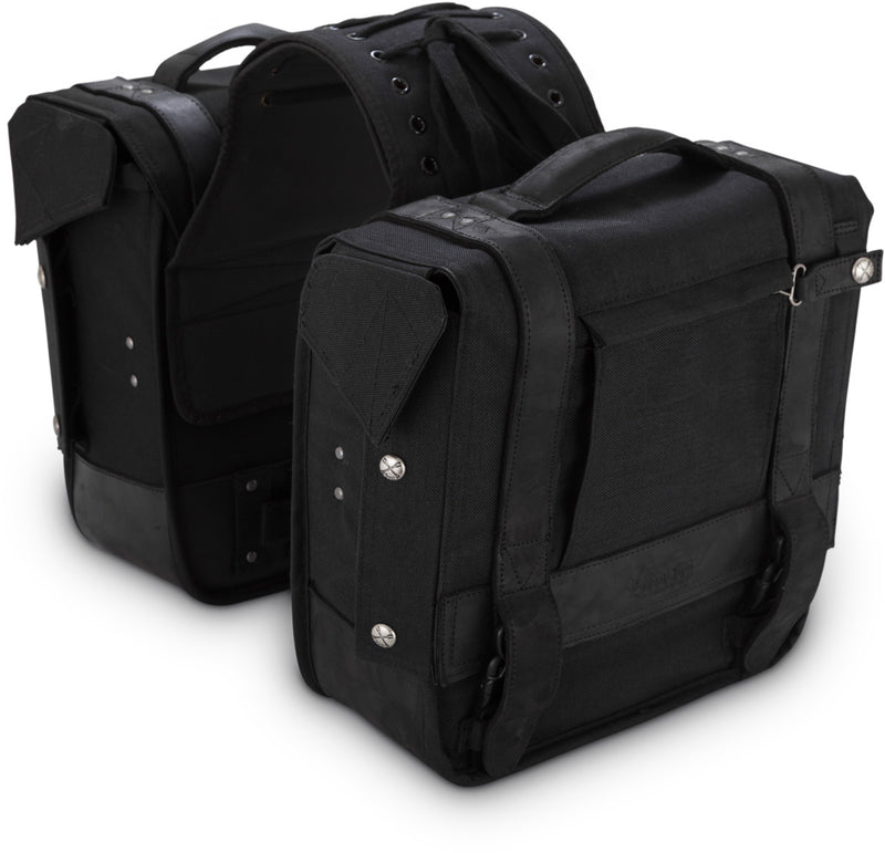 Load image into Gallery viewer, THROWOVER SADDLEBAG BLACK B15-1002B image 2
