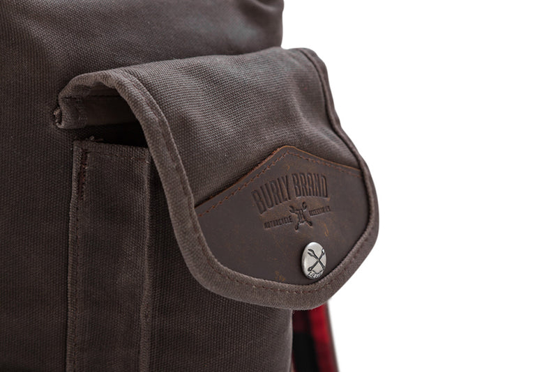 Load image into Gallery viewer, SISSY BAR BAG DARK OAK B15-1013D image 4
