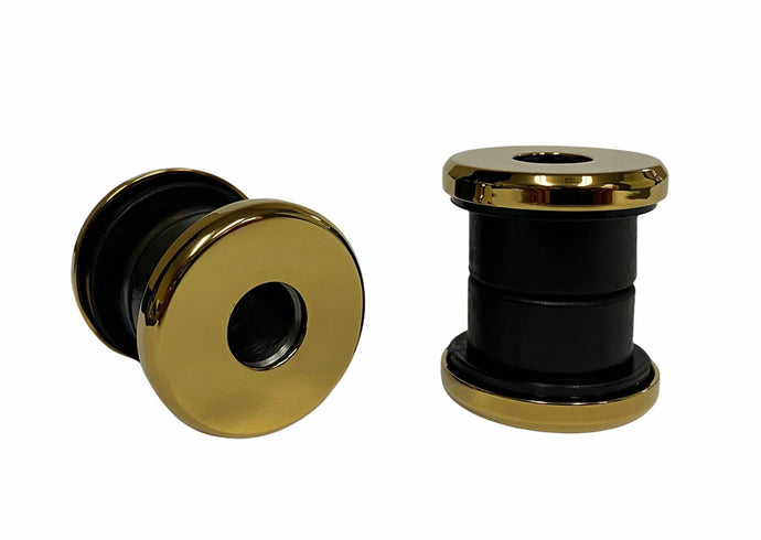HANDLEBAR RISER DAMPER KIT POLYURETHANE BUSHING GOLD TNC 103070TIN image 1