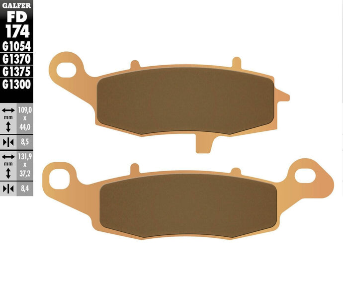 BRAKE PADS SINTERED FD174G1370 FD174G1370 image 1