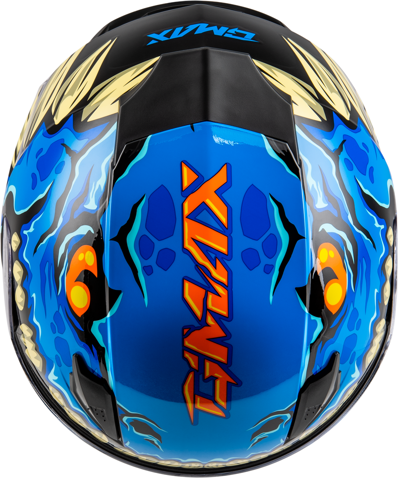 Load image into Gallery viewer, YOUTH GM-49Y DRAX SNOW HELMET BLUE YL F2499042 image 3
