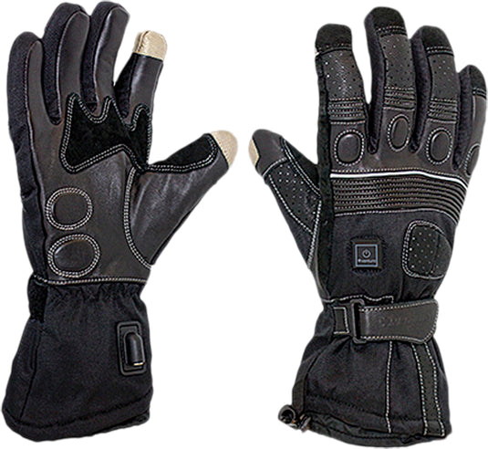 12V HEATED GRAND TOURING GLOVES BLACK 3X MC-225 3 image 1