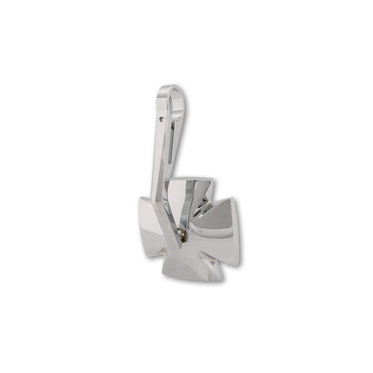 IRON CROSS BAR END MIRROR EACH CHROME 301-113 image 1
