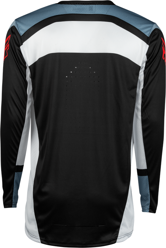 LITE JERSEY BLACK/WHITE/DENIM GREY 2X 377-7202X image 2
