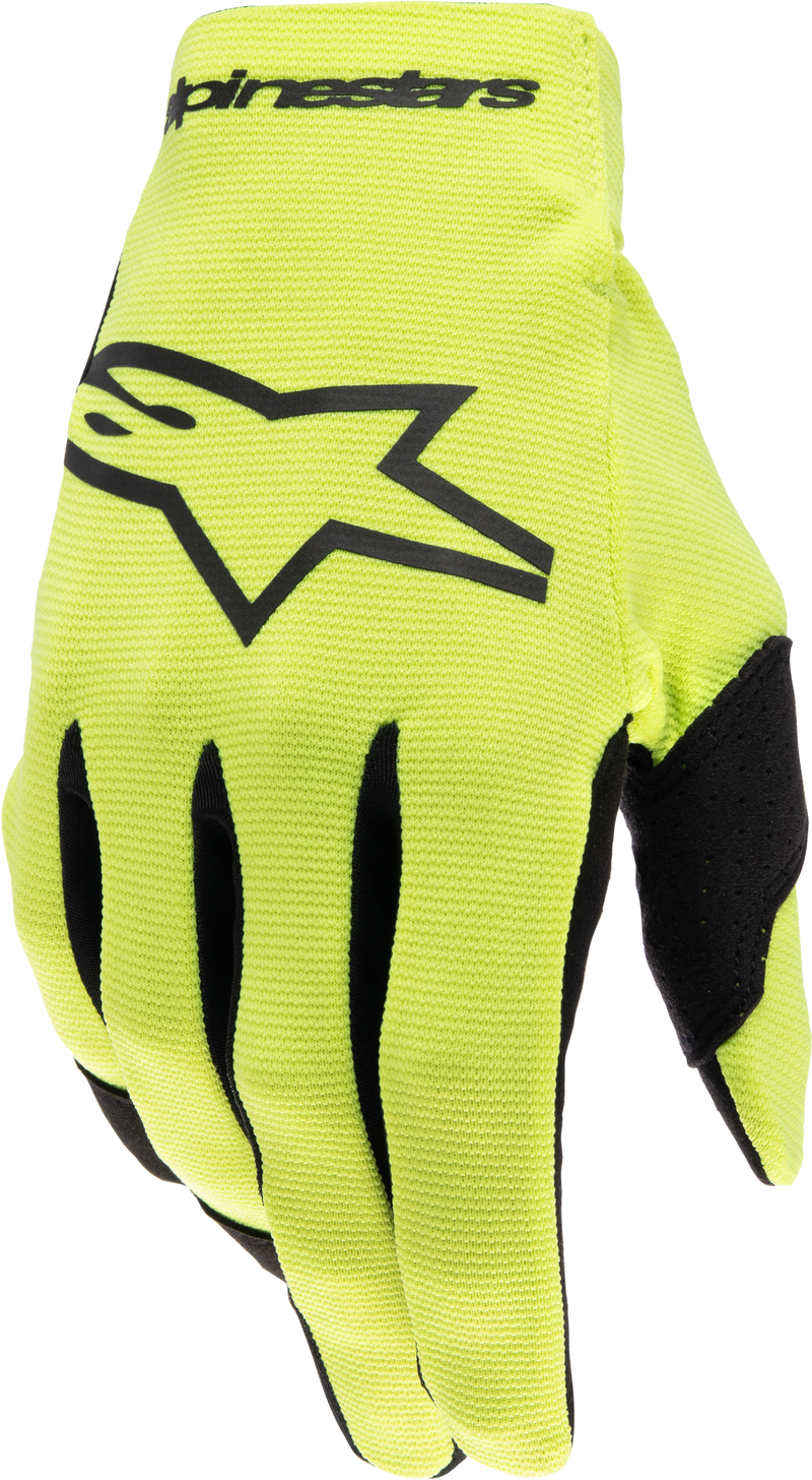 Load image into Gallery viewer, YOUTH RADAR GLOVES YELLOW FLUO/BLACK 2XS 3541824-551-XXS image 1
