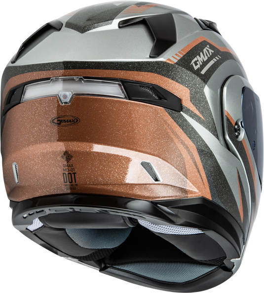 MD-01 VOLTA HELMET GREY/BLACK/COPPER METALLIC SM M101381274 image 4