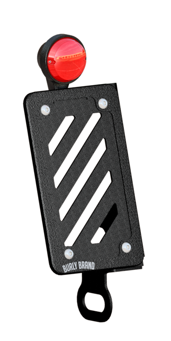SLASH CUR LIC PLT KIT VERT BLACK B13-3001TB image 1