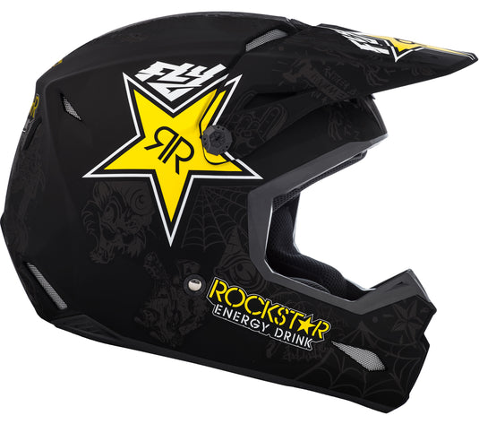 ELITE ROCKSTAR HELMET MATTE BLACK/GREY 2X 73-3308-9-2X image 6