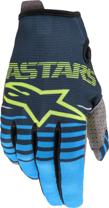 YOUTH RADAR GLOVES NAVY/AQUA XS 3541820-7630-XS image 1