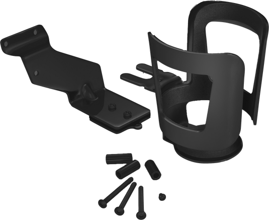 BEVERAGE HOLDER BAR MOUNT BLACK CAN 41-165BK image 2