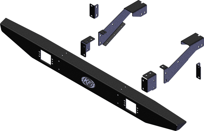 REAR BUMPER POL 101540 image 1