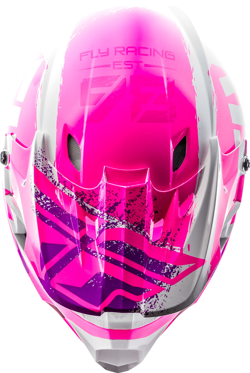 Load image into Gallery viewer, KINETIC BURNISH HELMET PINK/WHITE/PURPLE SM 73-3399-5-S image 4
