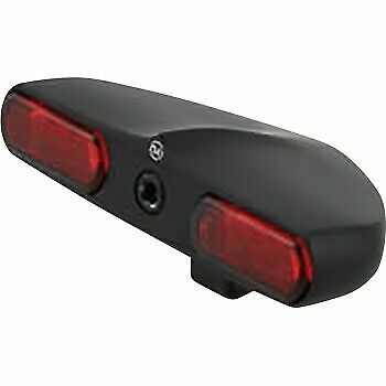FLIGHT LED TAILLIGHT EACH RED LENS BLACK 255-112 image 1