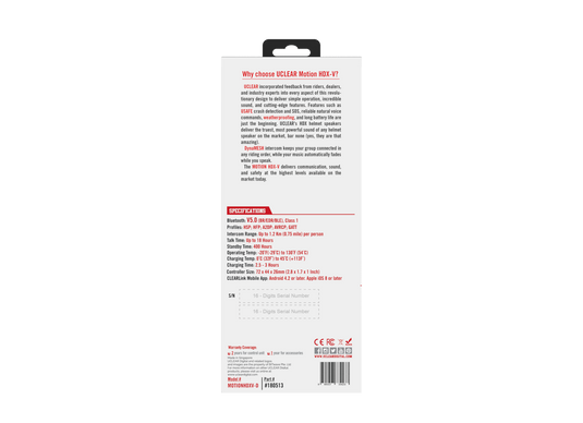 MOTION HDX-V DUAL KIT HELMET AUDIO DUAL KIT 180513 image 5