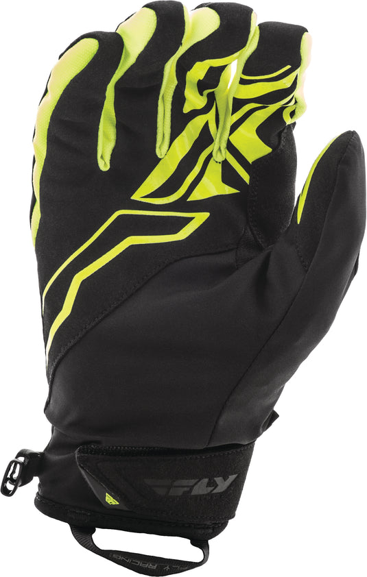 TITLE GLOVES BLACK/HI-VIS SZ 08 371-04908 image 2