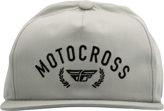 FLY CHAMPION HAT LIGHT GREY/BLACK 351-0014 image 2
