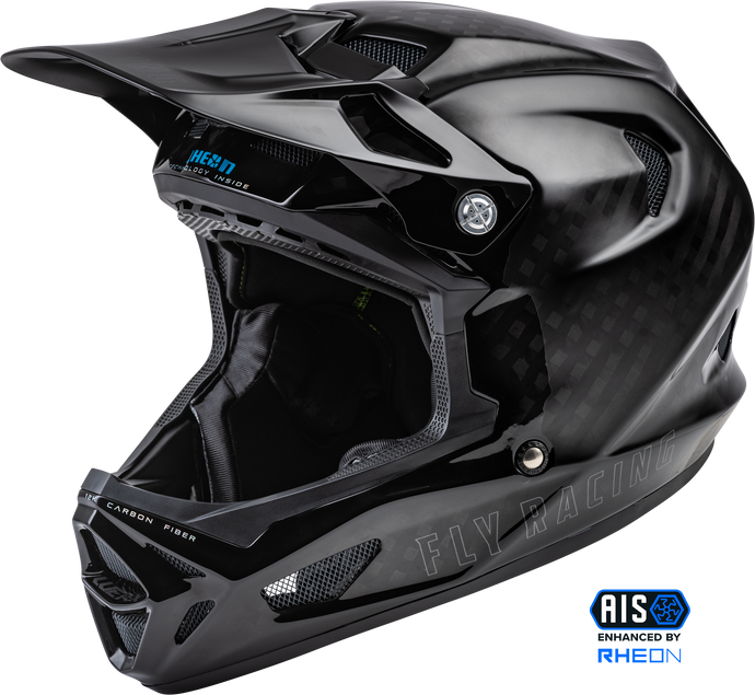 YOUTH WERX-R CARBON HELMET BLACK CARBON YL 73-9220YL image 1