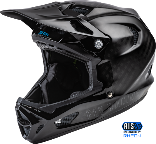 YOUTH WERX-R CARBON HELMET BLACK CARBON YL 73-9220YL image 1