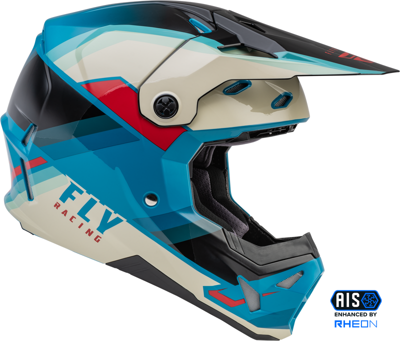 Load image into Gallery viewer, FORMULA CP RUSH HELMET BLACK/STONE/DARK TEAL 2X 73-00222X image 4
