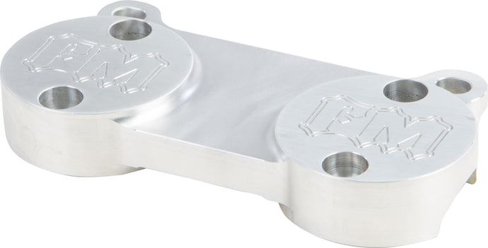 RISER TOP CLAMP RAW W/GAUGE MOUNT TABS 825-05010 image 1