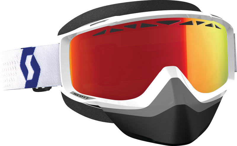 Load image into Gallery viewer, GOGGLE SPLIT OTG SNO-X WHT/ RED AMP RED CHROME LENS 262586-1030312 image 1
