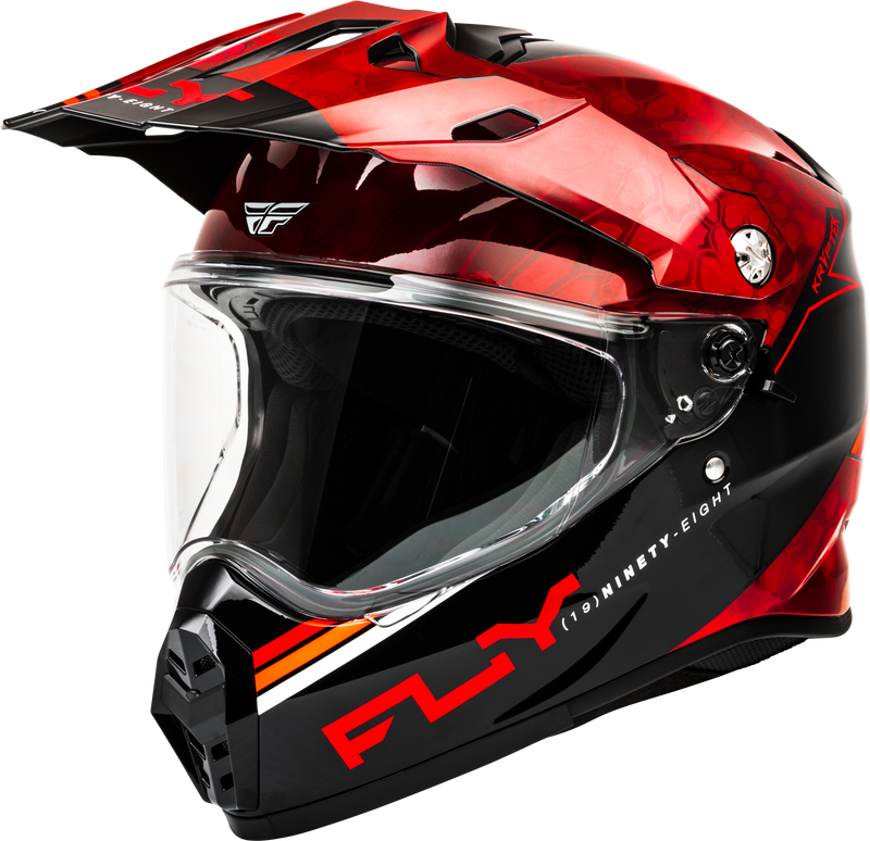Load image into Gallery viewer, TREKKER KRYPTEK CONCEAL HELMET RED/BLACK MD 73-7029M image 1
