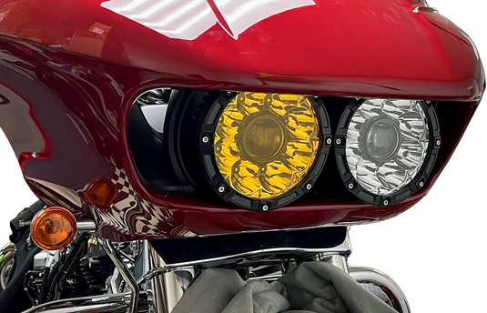 7" DB7 LED HEADLIGHT KIT FLTR `15-UP LLC-DB7-YC image 4