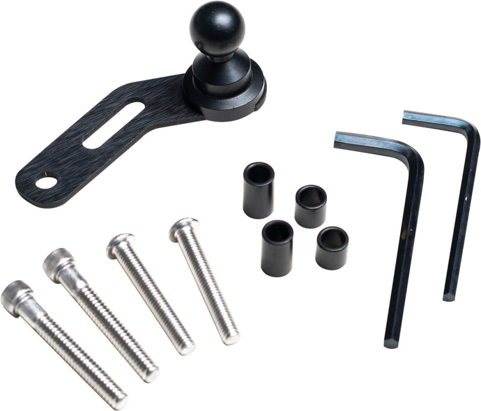5G CONTROL MOUNT METRIC/V-TWIN BLACK 5-31001 image 1