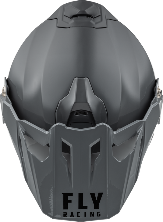 TREKKER CW SOLID HELMET DUAL SHLD GREY LG 73-31363L image 3