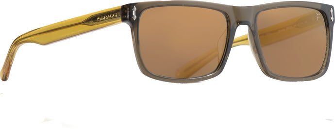 BLINDSIDE SUNGLASSES SHINY KHAKI W/GOLDEN LENS 310895718234 image 1
