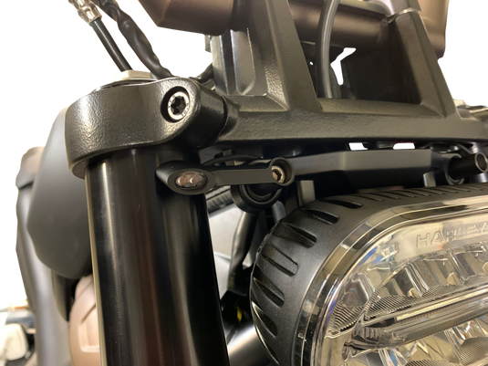 BLACK ELYPSE LED 2-1 SPORTSTER S FRNT TURN SIGNALS K68497 image 3
