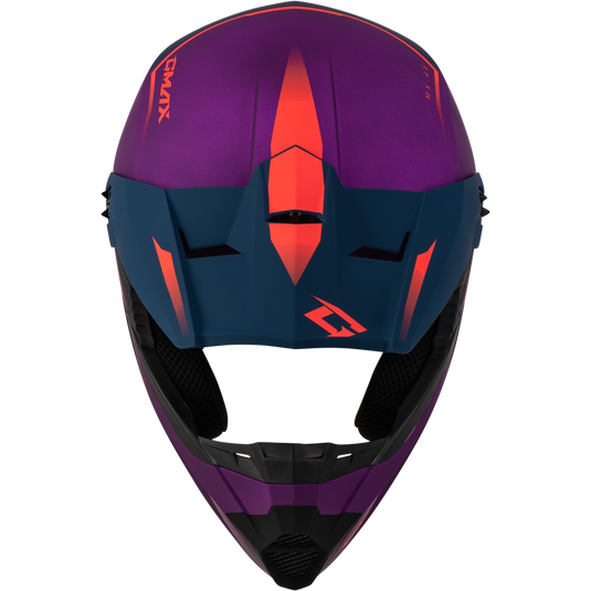 MX-46 COMPOUND HELMET MATTE PURPLE/CORAL/BLUE XS D3464933 image 3