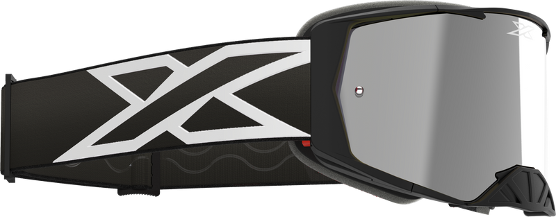 Load image into Gallery viewer, LUCID CALIBER GOGGLE BLACK SILVER MIRROR LENS 067-12030 image 2
